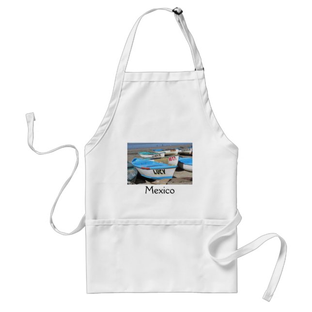 Mazatlan Fishing Boats Standard Apron (Front)