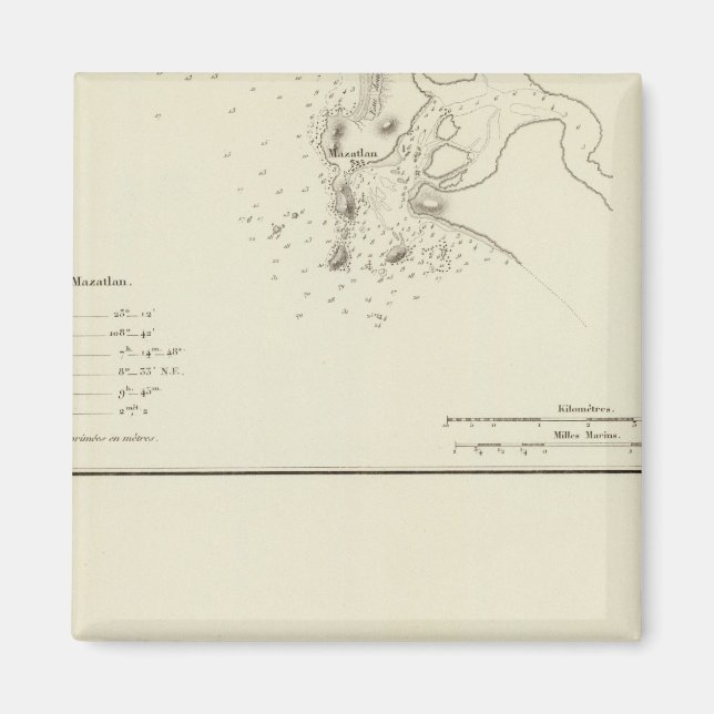 Mazatlan, Mexico Magnet (Front)