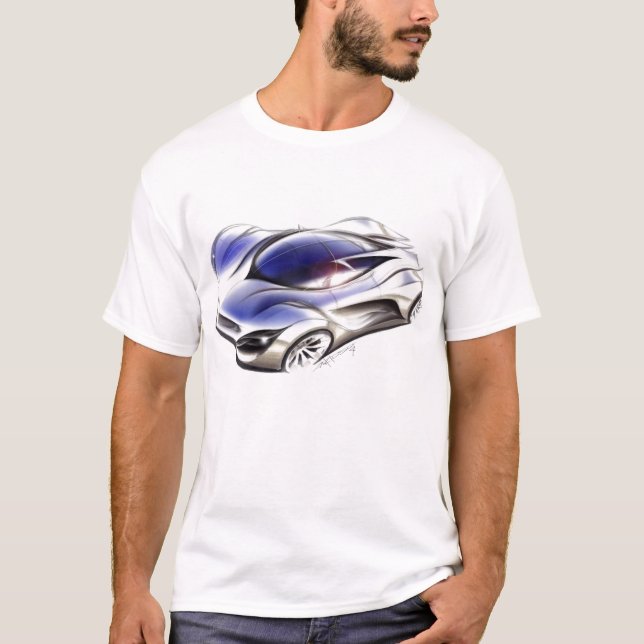 Mazda Furai Concept drawing T-Shirt (Front)