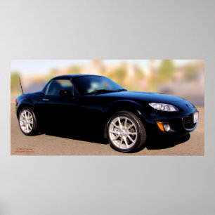 MAZDA MIATA HARDTOP POSTER