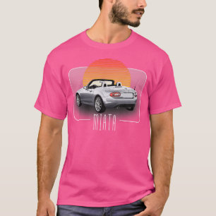 Mazda Miata Retro Classic Lover Design T-Shirt