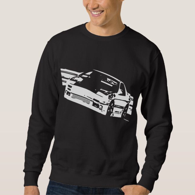 Mazda RX-7 FC3S Sideways Crew Neck Sweater (Front)
