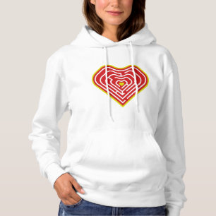 MAZE LOVE HEART BY MASANSER PIXELAT HOODIE