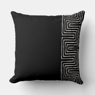 Maze Mudcloth Throw Pillow