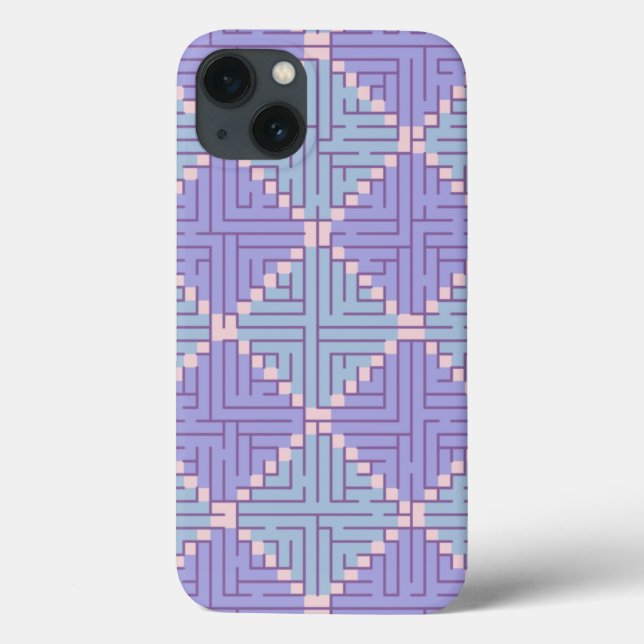 Maze Patchwork Case-Mate iPhone Case (Back)