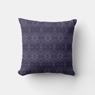 Maze Purple Abstract Alcohol Ink Art Cushion