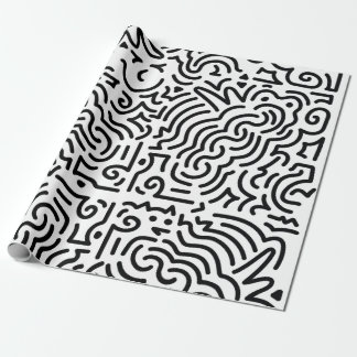 Maze Wrapping Paper