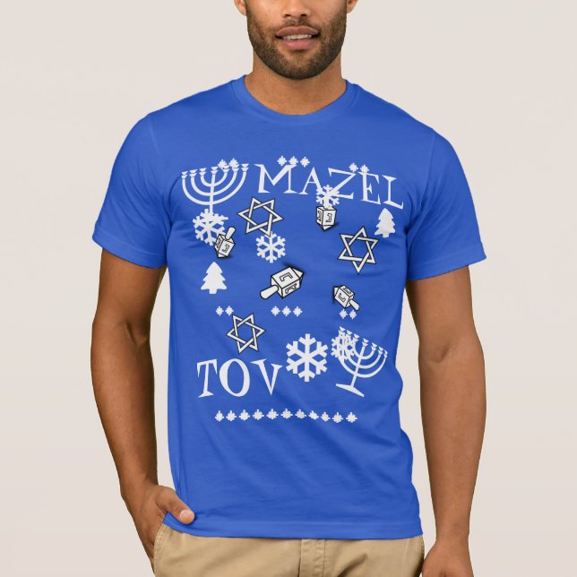 Mazel Tov Ugly Haunakka T-shirt (Front)