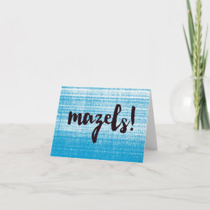 Mazels Blue Card