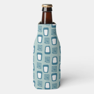 Mazes and Trapezoids Bottle Cooler