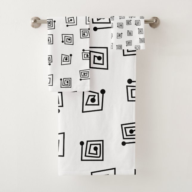 Mazes  bath towel set (Insitu)