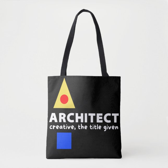 Mazipoodles Architect Creative Tote Bag (Front)