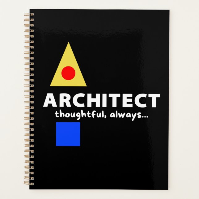 Mazipoodles Architect Thoughtful Planner (Front)