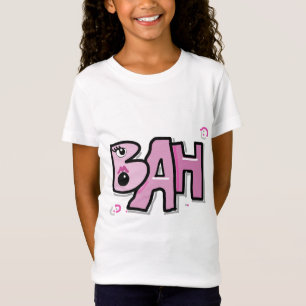 Mazipoodles Bah Humbug 3D Pastel Dusty Pink T-Shirt