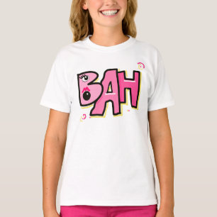 Mazipoodles Bah Humbug 3D Pink Yellow T-Shirt
