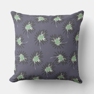 Mazipoodles Bold Daisies - Grey  Cushion