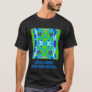 Mazipoodles Cheats Beware You're Being Watched 2 T-Shirt