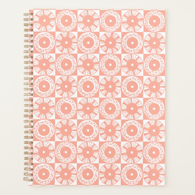MAZIPOODLES Ethnic Solar Mid Century Modern 02 Planner (Front)