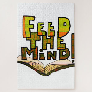 MAZIPOODLES Feed The Mind 006 Jigsaw Puzzle
