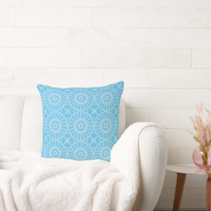 Mazipoodles Kaleidoscope S - Duck Egg Blue  Cushion