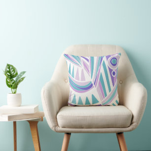 Mazipoodles New Fish Head Leaves Jazz Funk B Cushion