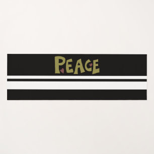 MAZIPOODLES Peace Olive Green Yoga Mat