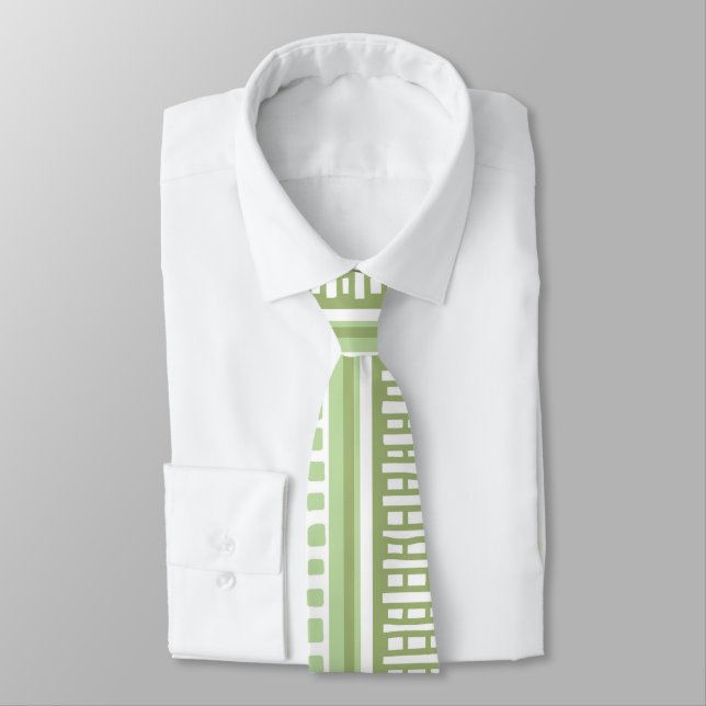 MAZIPOODLES Striped Ribbed Knitting Pattern 068 Tie (Tied)