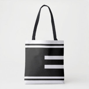 MAZIPOODLES Stripes Spaghetti 104122 Tote Bag