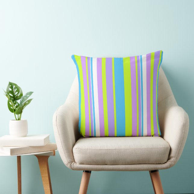 MAZIPOODLES Stripes Spaghetti 13 Cushion (Chair)