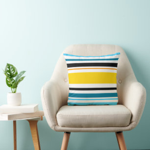 MAZIPOODLES Stripes Spaghetti 151 Cushion