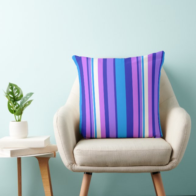 MAZIPOODLES Stripes Spaghetti 26 Cushion (Chair)