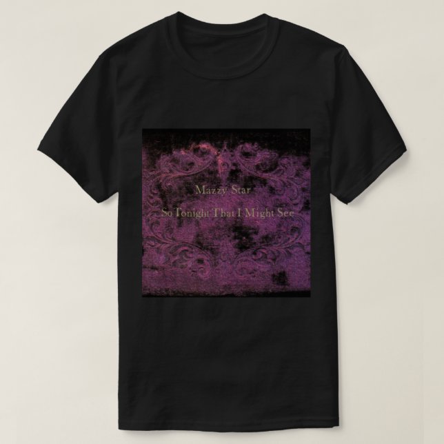 Mazzy Star So Tonight I Might See Album Cover Phot T-Shirt (Design Front)