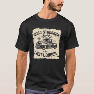 Mb 1992 Vintage Truck Birthday Built Stronger To L T-Shirt