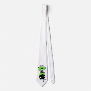 MB Green & Black Gas Mask Tie
