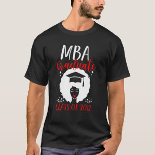 MBA Student 2021 Business Degree Graduation T-Shirt