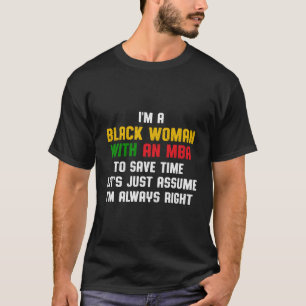 Mba Student Business Degree Graduation T-Shirt
