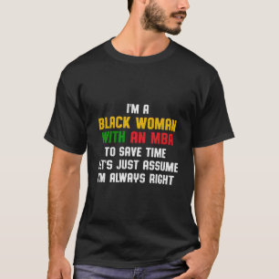Mba Student Business Degree Graduation T-Shirt
