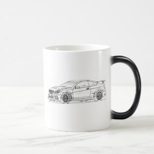 MBAMG C63 Black 2012 Magic Mug