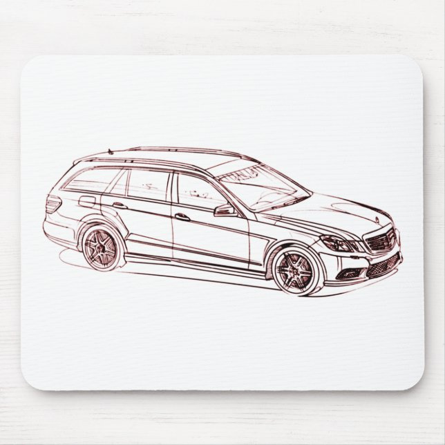 MBAMG E Class Estate 2010 Mouse Pad (Front)