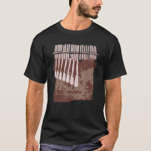 Mbira Kalimba Traditional thumb piano Musical inst T-Shirt