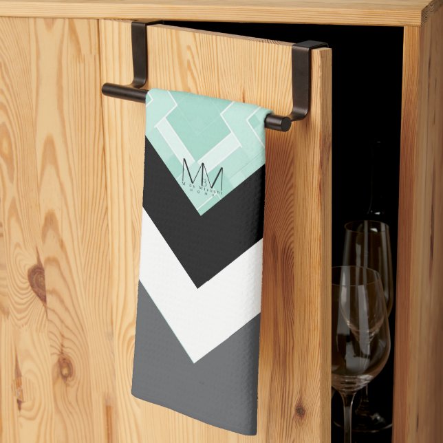 MbM HOME Kitchen Towel - Mint Madness (Thirds Fold)