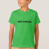mbrace Nonchalance: 'Free Shrugs' Tees