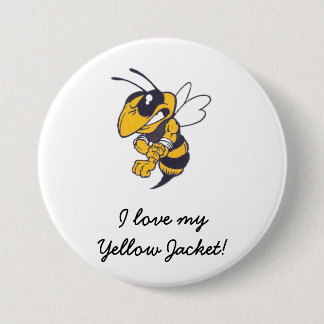 Mbrfl Yellow Jackets Under 10 7.5 Cm Round Badge