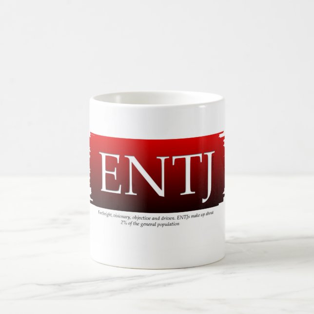 MBTI ENTJ Coffee Mug (Center)