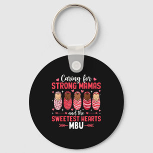Mbu valentine mother baby nurse valentines day  key ring