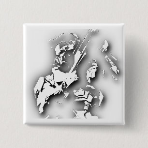 MC 15 CM SQUARE BADGE