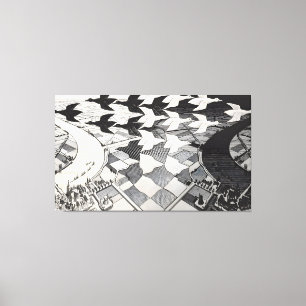 MC Escher art painting Canvas Print
