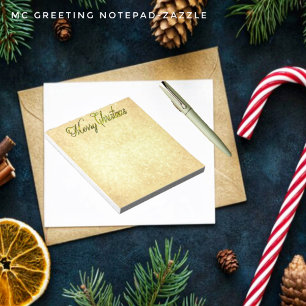 MC Greeting Notepad