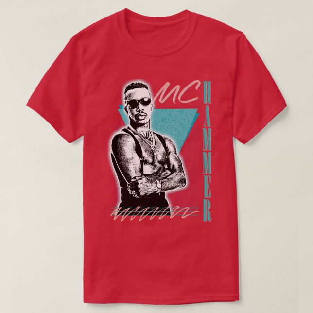 MC Hammer Retro Style Fan Art Design T-Shirt (Design Front)