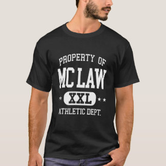 MC Law Retro Athletic Property Dept T-Shirt